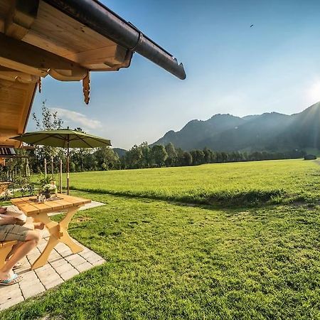 Ferienwohnung Lenggrieser Bergcamping - Almchalet Panoramahuette Exterior foto