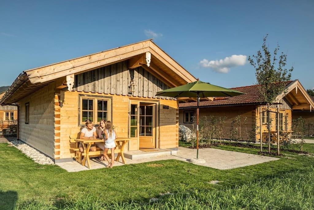 Ferienwohnung Lenggrieser Bergcamping - Almchalet Panoramahuette Exterior foto